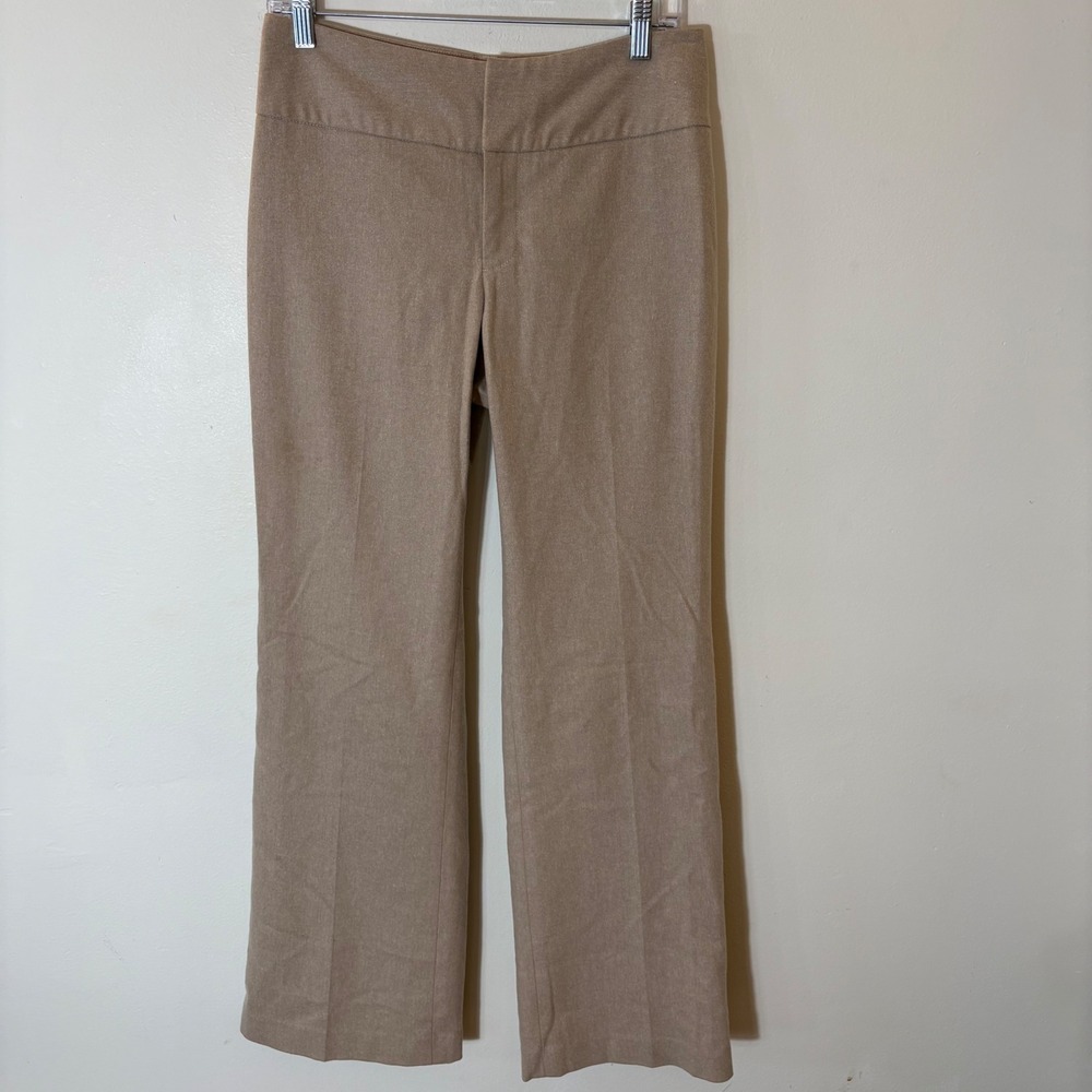 Banana Republic Harrison Wool Blend Stretch Dress Pants Tan Size 4